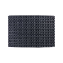 WEUVEB Nonstick Silicone Mat Black Heat Resistant Bbq Baking Sheet Pyramid Structure