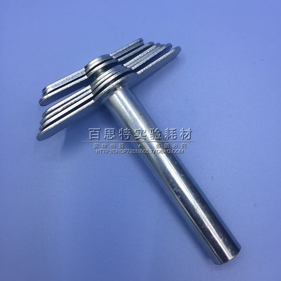WEUVEB Manual Rubber Stopper Perforator Silver Laboratory Drilling Puncher Tool Precision Durable