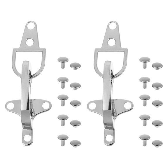 Dayesque Metal Coat Buckles with Snap Toggle Closure, Toggle Buttons, Buckle Clips for Coat, Jacket, Handmade Craft Accessories