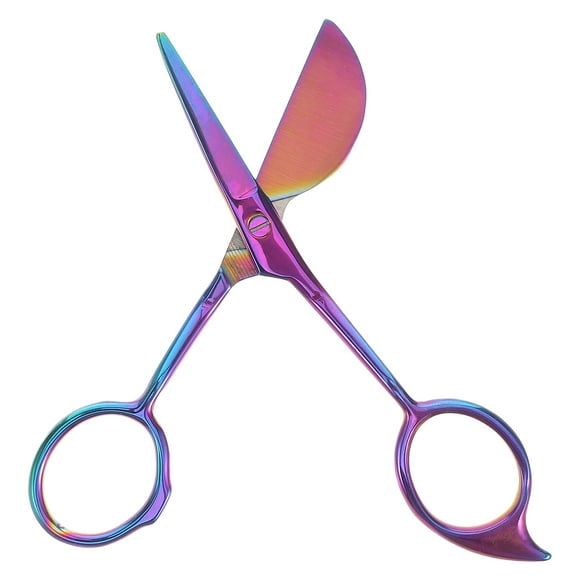 WEUVEB Heavy Duty Carpet Shears Fabric Shear Multi Colored 1Pcs