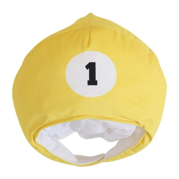 WEUVEB Party Supplies Cute Yellow Plush Hat with Soft PP Cotton Filling, Accessory for Parties and Events, 1 Set