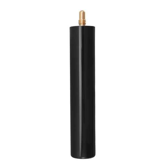 WEUVEB Black Billiard Cue Extension for Pool Use Lightweight Durable Enhanced Stability and Precision