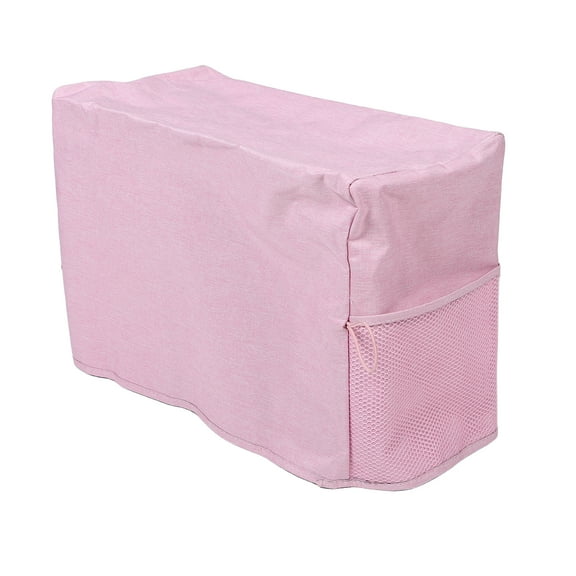 WEUVEB Pink Sewing Machine Cover, Durable Polyester Dust Protector for Home Use, Water-Resistant, Easy to Clean, Crafting Accessory