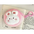 thumbnail image 1 of Dayesque Mini Plush Purse for Girls Cute Animal Wallet Portable Earphone Pouch Gift for Kids Women and Students, 1 of 8