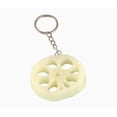 thumbnail image 1 of WEUVEB Key Chain Root Keychain Beige PVC 1Set, 1 of 8