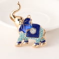 thumbnail image 1 of WEUVEB Rhinestone Elephant Keychain Charm, Cute Bag Accessory, Purse Decoration, Perfect Gift for Women and Girls, 1 of 8