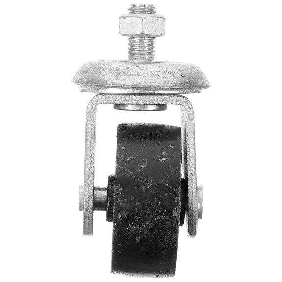 WEUVEB Swivel Movement Horizontal Jack Caster Wheel Metal for Trailer Jack 1Pcs