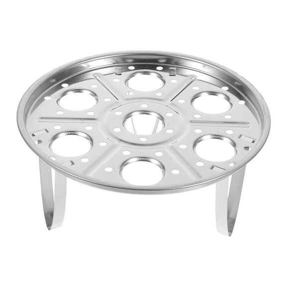 Dayesque Round Steamer Basket for Dumplings and Vegetable Stainless Steel Steaming Rack for Pot Egg Steamer Stand for Healthy Cooking Steamer Basket