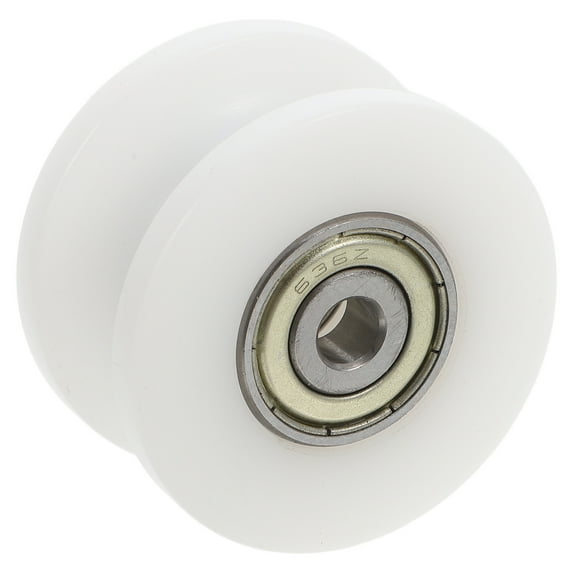 WEUVEB Beige Nylon Pulley Wheel Replacement for Home Use, Smooth and Quiet , and Part