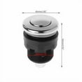 thumbnail image 1 of WEUVEB Pneumatic Switch for and Hot Tub, Stainless Steel, , Easy Installation, 1 Set, 1 of 5
