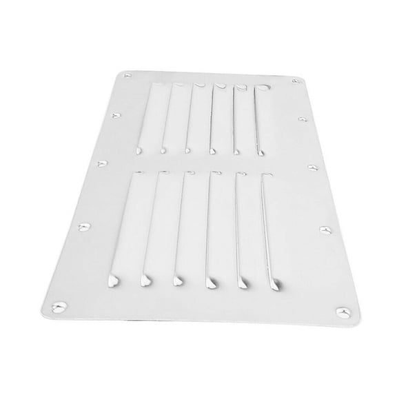 WEUVEB Stainless Steel Grill Vent Panel, Rust-Resistant Replacement Part for Outdoor