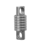 Dayesque Titanium Quick Release Swivel Keychain with Mini Rotating Buckle, Car Keyring for Travel and Outdoor Activities