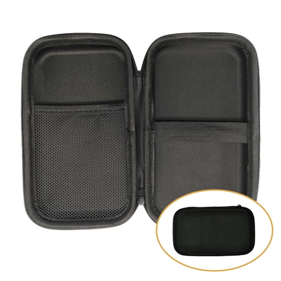 WEUVEB Portable Game Console Carrying Case, Black Lightweight Travel Storage Bag for , PS , , and Handheld Devices