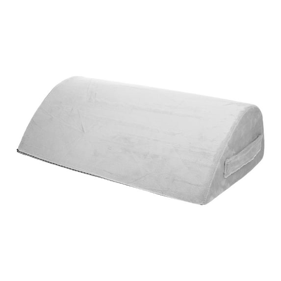 WEUVEB Portable Memory Foam Foot Cushion with Washable Cover Dark Grey Footrest for Office