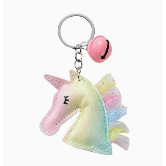 Dayesque Unicorn Keychain With Bell Cute Unicorn Keyring For Car Keys Handbags And Backpacks Girls Bag Purse Charms