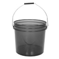 thumbnail image 1 of WEUVEB Black Plastic Car Cleaning Bucket with Handle, Storage Container for Car Wash and Household Use, 1 of 8
