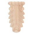 thumbnail image 1 of WEUVEB Beige Wood Carved Roman Column Corbel, 1 Piece Decorative Architectural for Home Decor, 1 of 8