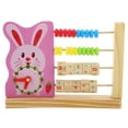 thumbnail image 1 of WEUVEB Wooden Abacus Rack for Kids with ul Beads Safe and Sturdy Craftsmanship Ideal for Learning Math Skills 10.5 Inches, 1 of 8