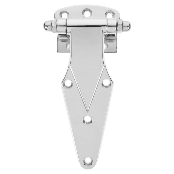 Dayesque Zinc Alloy Industrial Freezer Door Hinge, Refrigeration Unit Replacement Part with Compact Foldable Design