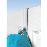 Dayglow Spectrum White Plastic Over-The-Door Hook - Pack of 12 Value Multipack