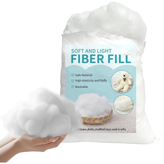 Daylendar Polyester Fiberfill Stuffing 250g/8.8oz - Ultra-Soft & Fluffy Premium Polyfill Stuffing for Stuffed Animals,Crochet Stuffing, DIY Crafts - High Resilience Recyclable