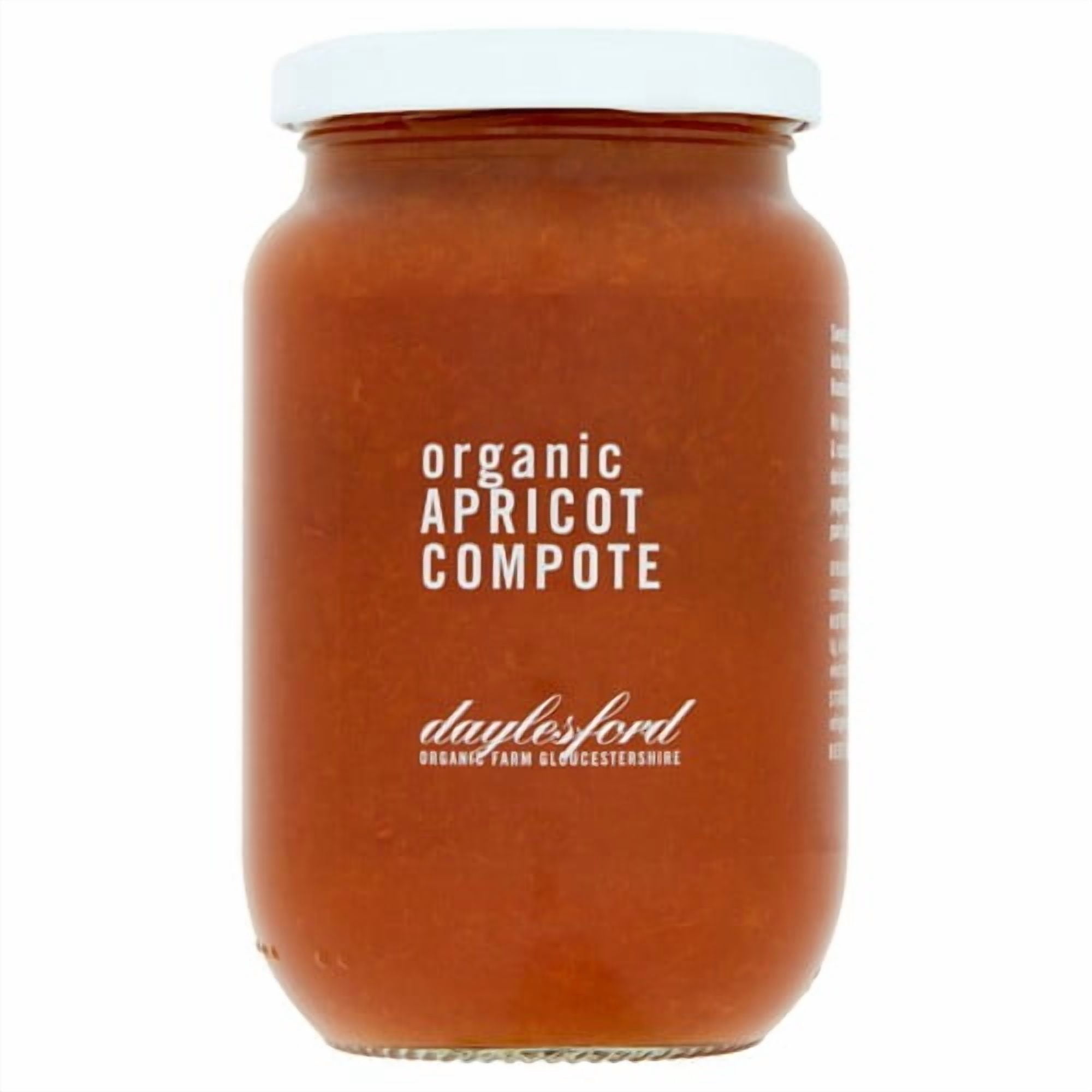 Daylesford Organic Apricot Compote 385g, British Import (Pack of 2)