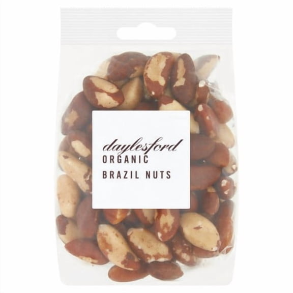 Daylesford Organic Brazil Nuts 250g, British Import (Pack of 3)