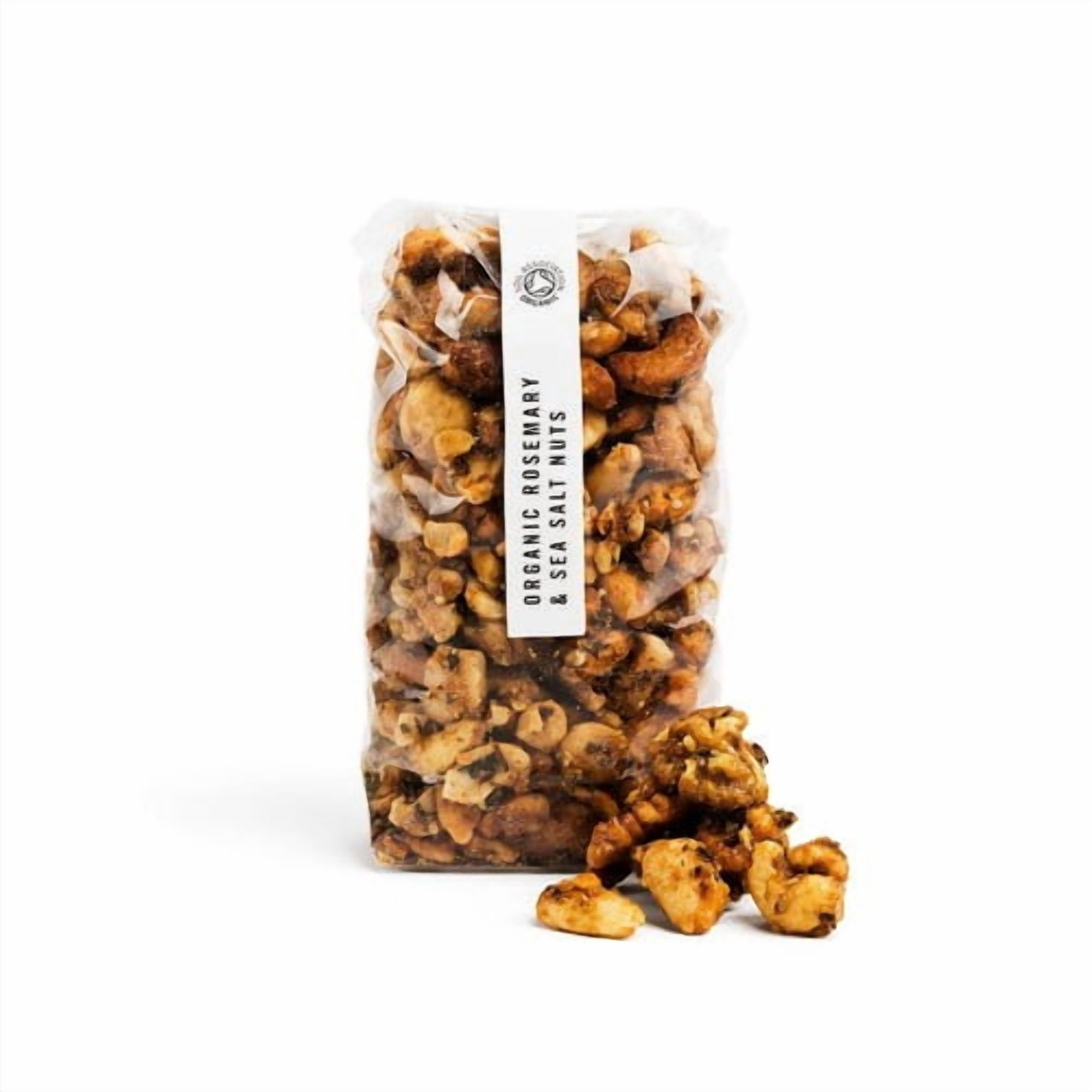 Daylesford Organic Rosemary & Salted Nuts 200g, British Import (Pack of 3)