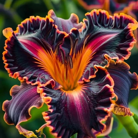 Daylily Bulbs, Mixed Hemerocallis Bare Root Plants, Perennial Flower Roots for Garden Beds, Borders, Patio Containers