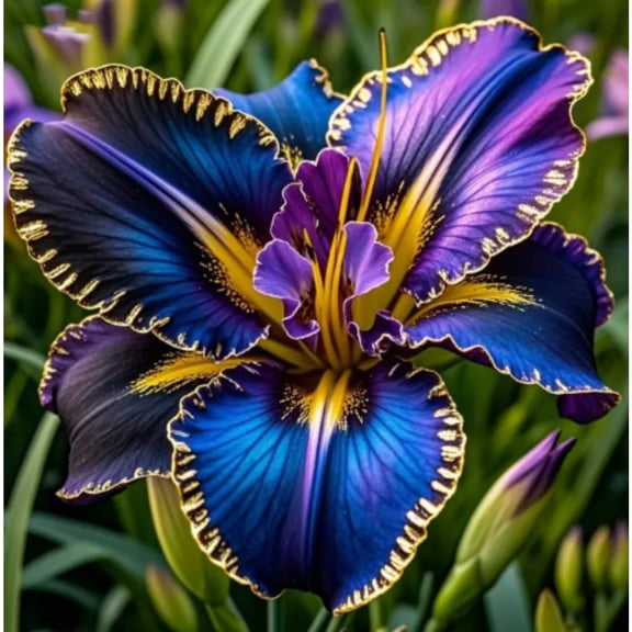 Daylily Bulbs, Mixed Hemerocallis Bare Root Plants, Perennial Flower Roots for Garden Beds, Borders, Patio Containers