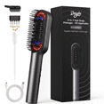 thumbnail image 1 of DayIn Electric Scalp Massager & Hair Oil Applicator, Red Light Comb, Cordless, Gray, 1 of 11