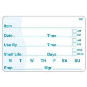 Daymark Shelf Life Label,2 In. H,3 In. W,PK250 113390