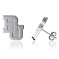 thumbnail image 1 of Dayna Designs Baylor Bears Team Logo Silver Post Earrings, 1 of 1