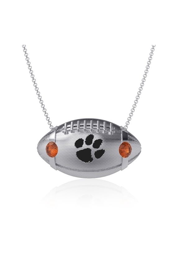 Clemson Tigers Football Necklace
