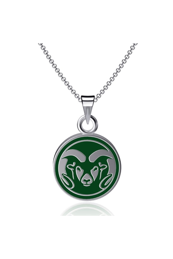 Colorado State Rams Enamel Small Pendant Necklace