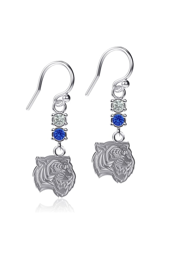 Tennessee State Tigers Dangle Crystal Earrings