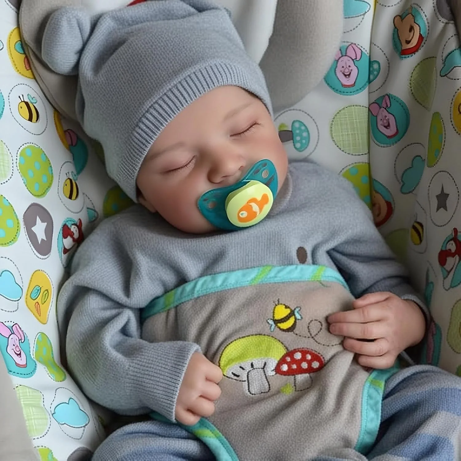 Dayoff Kids Lifelike Reborn Baby Dolls - 18 Inch Realistic Baby Doll (No Accessories) For Kids Age 3+