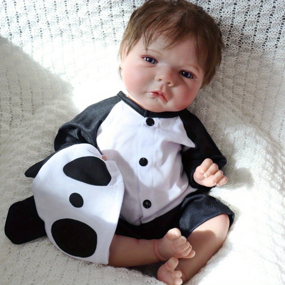 Dayoff Kids Lifelike Reborn Baby Dolls - 18 Inch Realistic Baby Doll (No Accessories) For Kids Age 3+