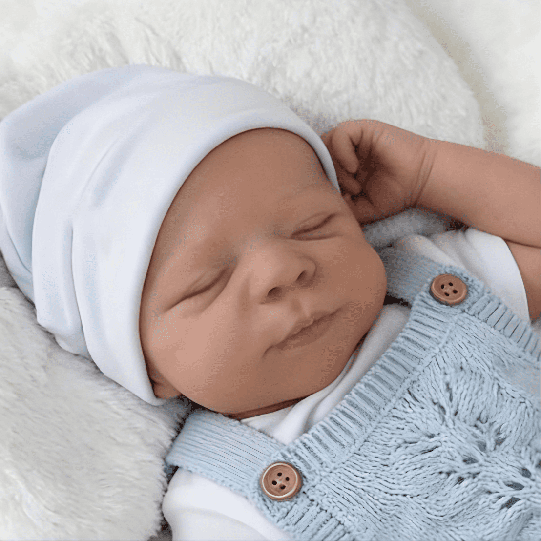 Dayoff Kids Lifelike Reborn Baby Dolls - 19 Inch Realistic Baby Doll (No Accessories) For Kids Age 3+