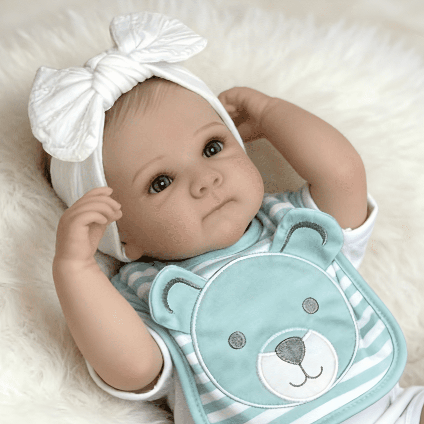Dayoff Kids Lifelike Reborn Baby Dolls - 19 Inch Realistic Baby Doll (No Accessories) For Kids Age 3+