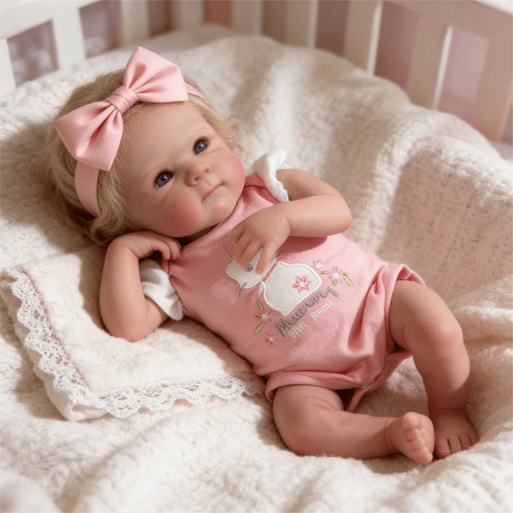 Dayoff Kids Lifelike Reborn Baby Dolls - 19 Inch Realistic Baby Doll (No Accessories) For Kids Age 3+