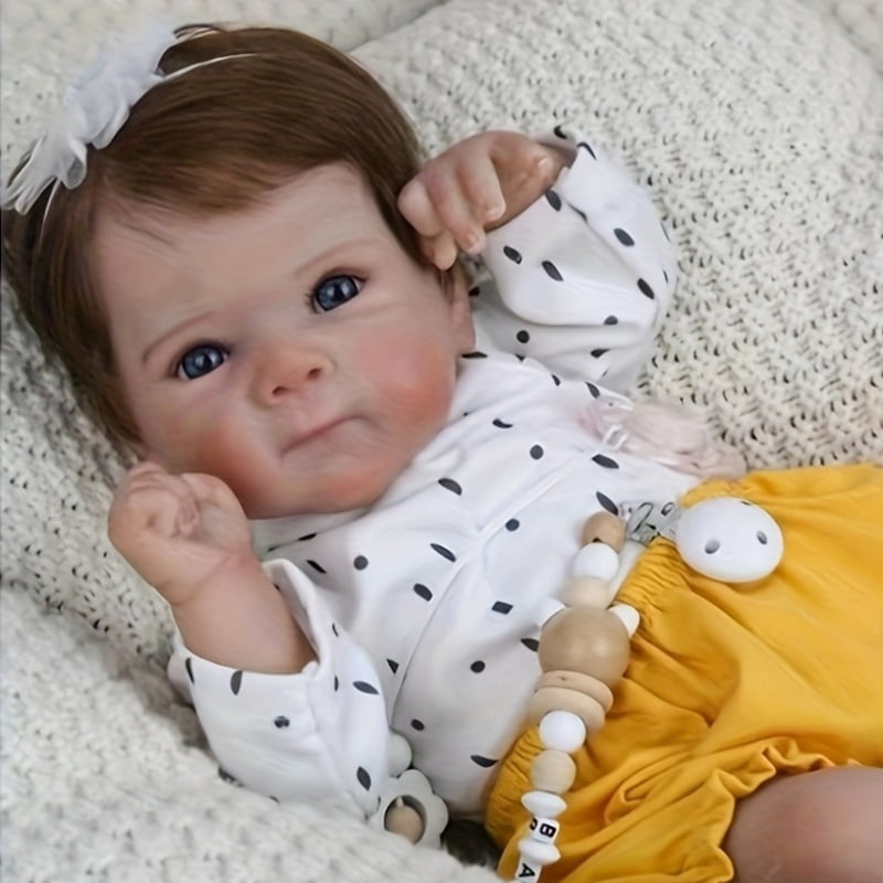 Dayoff Kids Lifelike Reborn Baby Dolls - 19 Inch Realistic Baby Doll (No Accessories) For Kids Age 3+