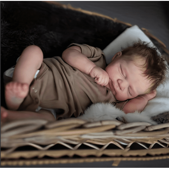 Dayoff Kids Lifelike Reborn Baby Dolls - 19 Inch Realistic Baby Doll (No Accessories) For Kids Age 3+