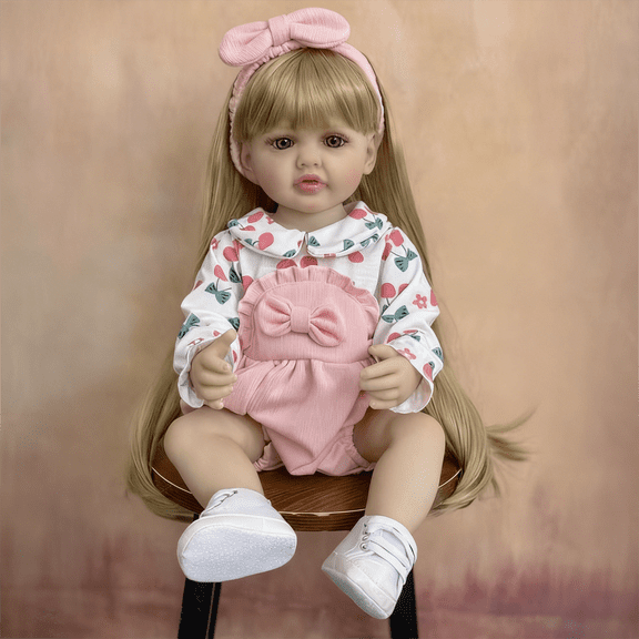 Dayoff Kids Lifelike Reborn Baby Dolls - 22 Inch Realistic Baby Doll (No Accessories) For Kids Age 3+