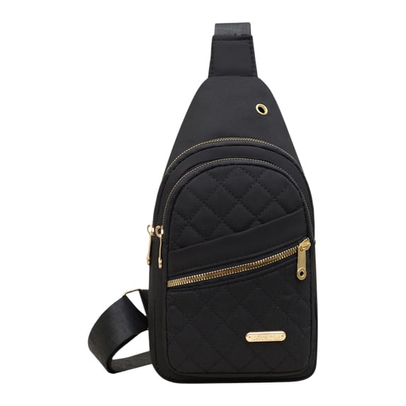 Daypack CrossBody Bag For Women Small Sling Backpack Travel Hiking Chest Bag With Adjustable Shoulder Strap