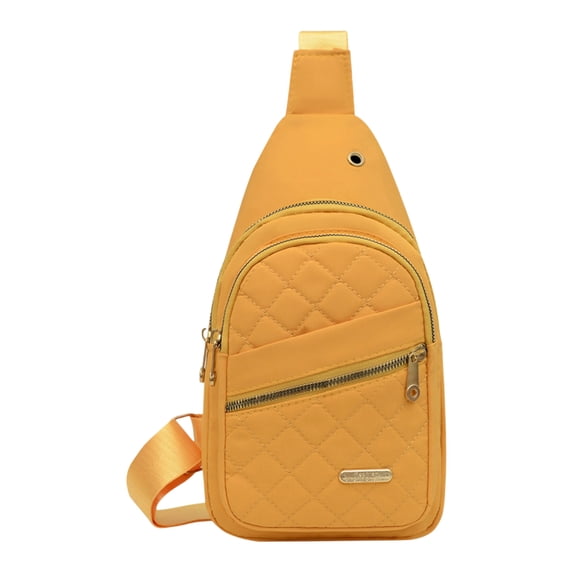 Daypack CrossBody Bag For Women Small Sling Backpack Travel Hiking Chest Bag With Adjustable Shoulder Strap