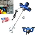 thumbnail image 1 of Dayplus Concrete Cement Mixer Electric Paddle Mixer Plaster Grout Paint Thinset Mortar, 1 of 4
