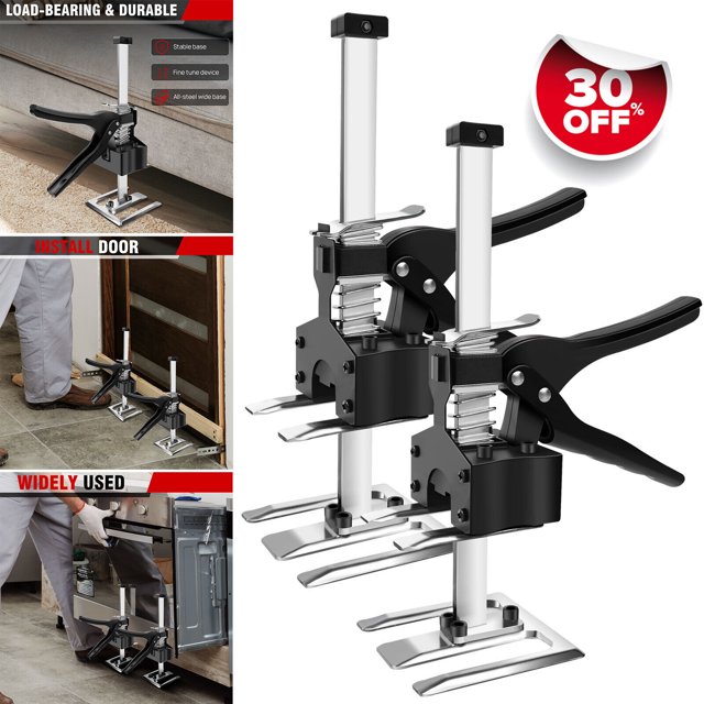 IMeshbean Labor Saving Arm Jack – 440 LBS Capacity Hand Tool For Tile, Door, Window Installation