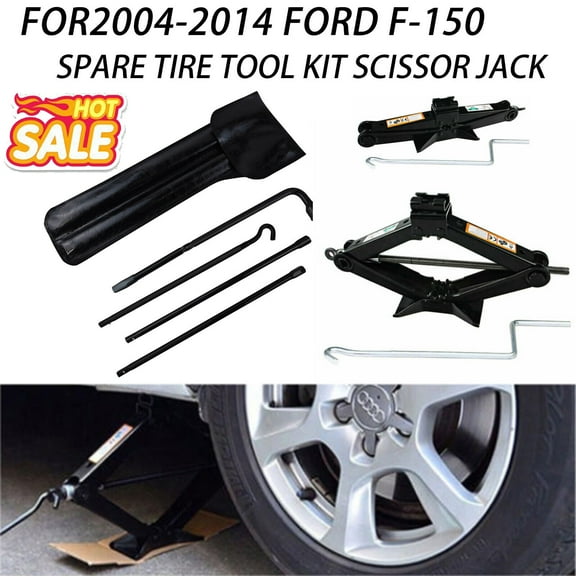 Dayplus Jack Spare Tire Tool Kit for 2004 2005 2006 2008 2010 2011 2012 2013 Ford F-150