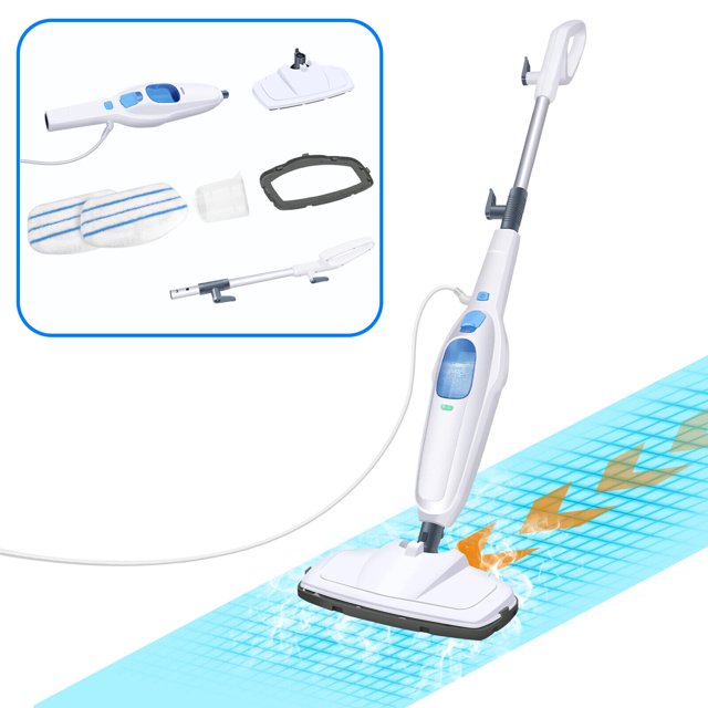 Dayplus Portable Electric Steam Mop Kills 99.9 Percent of Bacteria